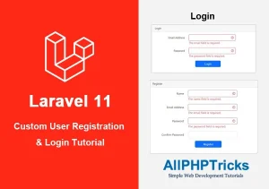 Laravel 11 Custom User Registration and Login